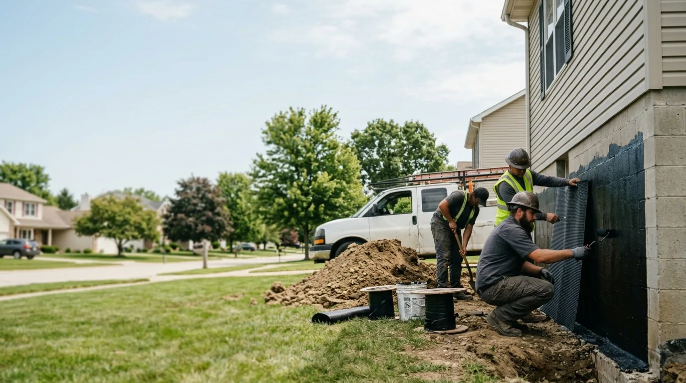 Basement Waterproofing in Hayesville, OH near me